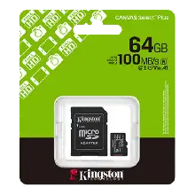 KINGSTON 64GB MICRO SD CARD